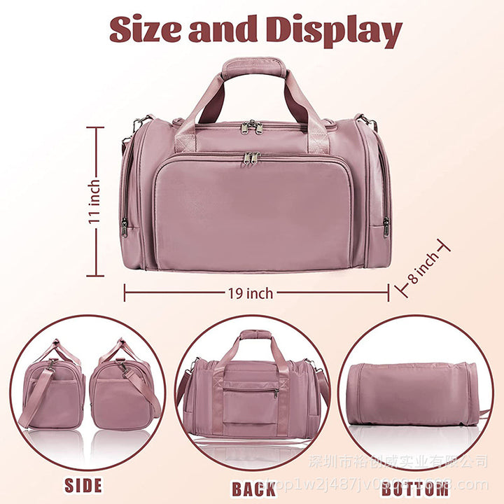 Multi-Purpose Travel Gym Duffel Bag with Shoe Compartment Kalsten