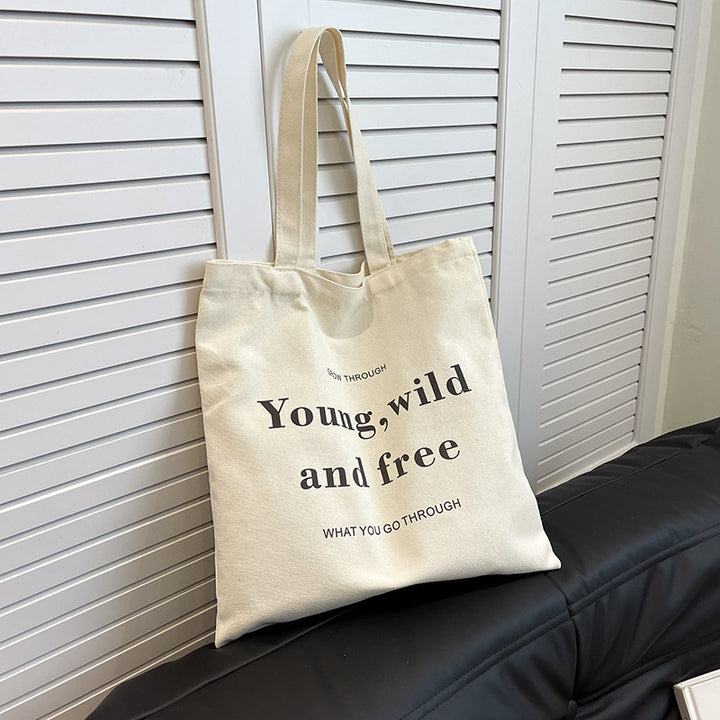 Motivational Canvas Tote Bag Kalsten
