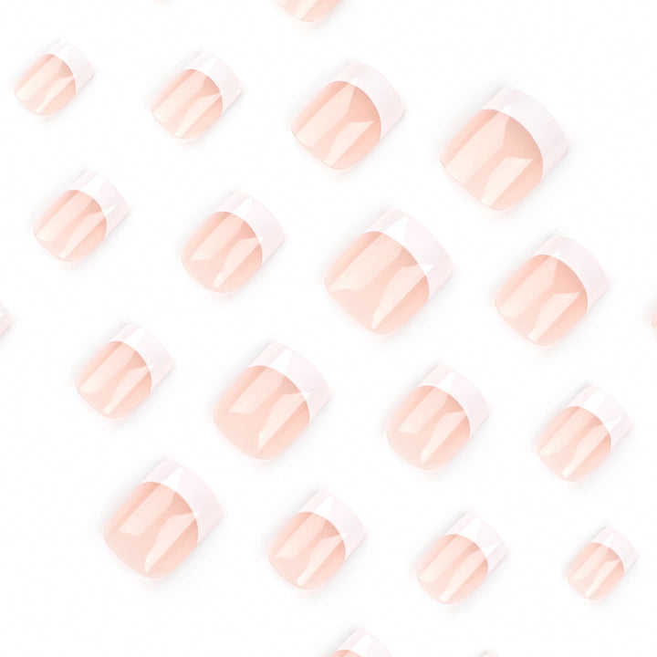 Artful French-Tip Nails Kalsten