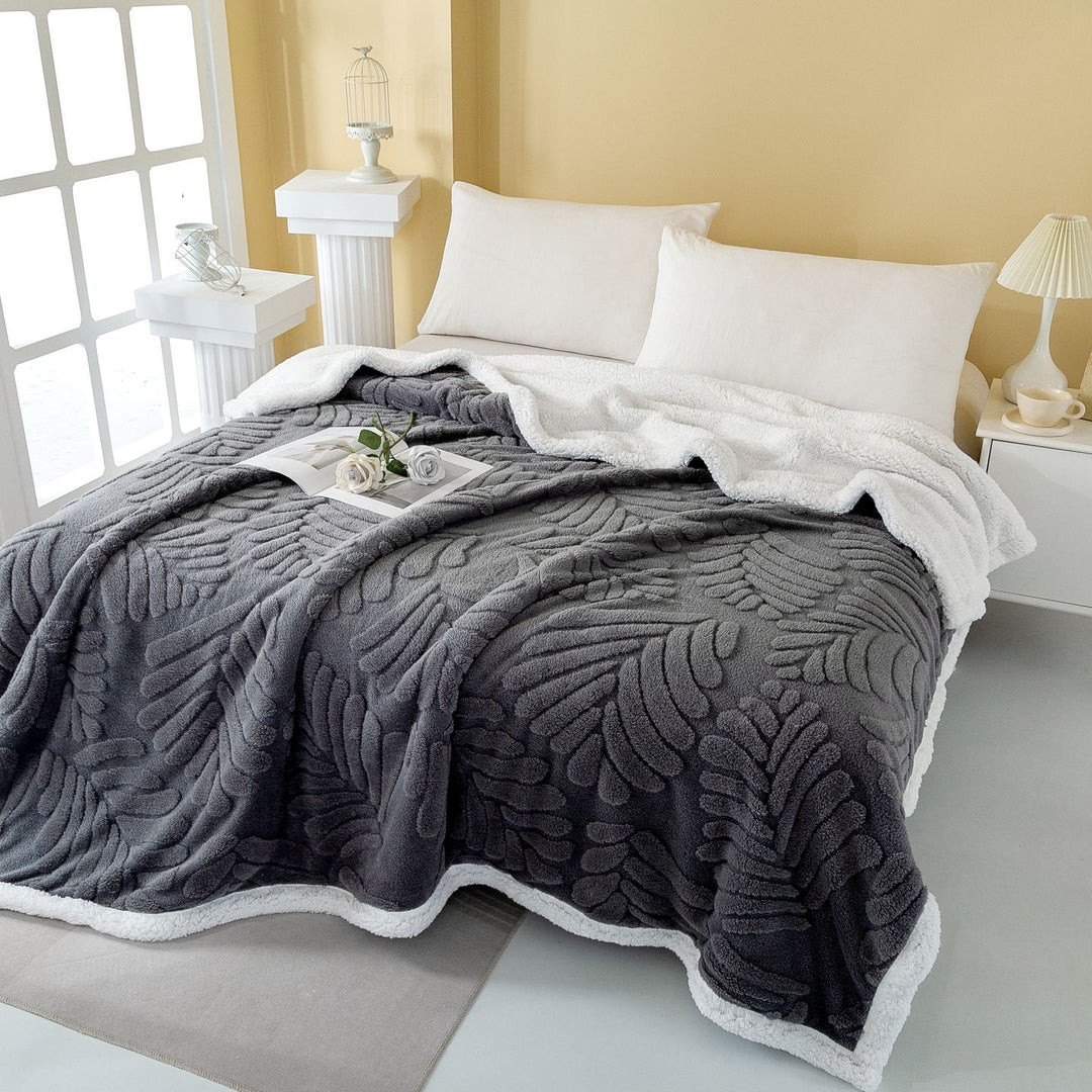 Cozy Fleece Throw Blanket Kalsten