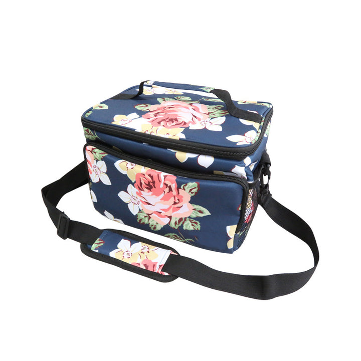 Insulated Multi-Compartment Lunch Cooler