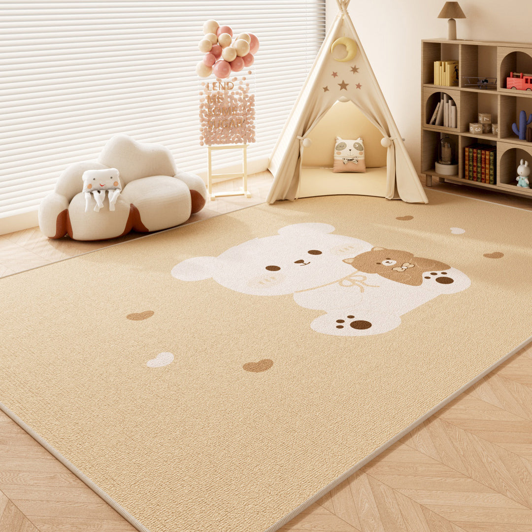 Playful Bear Design Floor Mat Kalsten