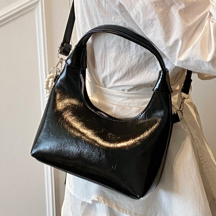 Contemporary Structured Satchel Handbag
