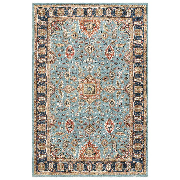 Vintage Floral Medallion Area Rug