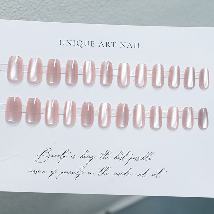 Elegant Glossy Press-On Nail Set