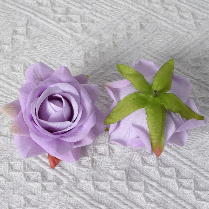 Elegant Fabric Rose Hair Clip