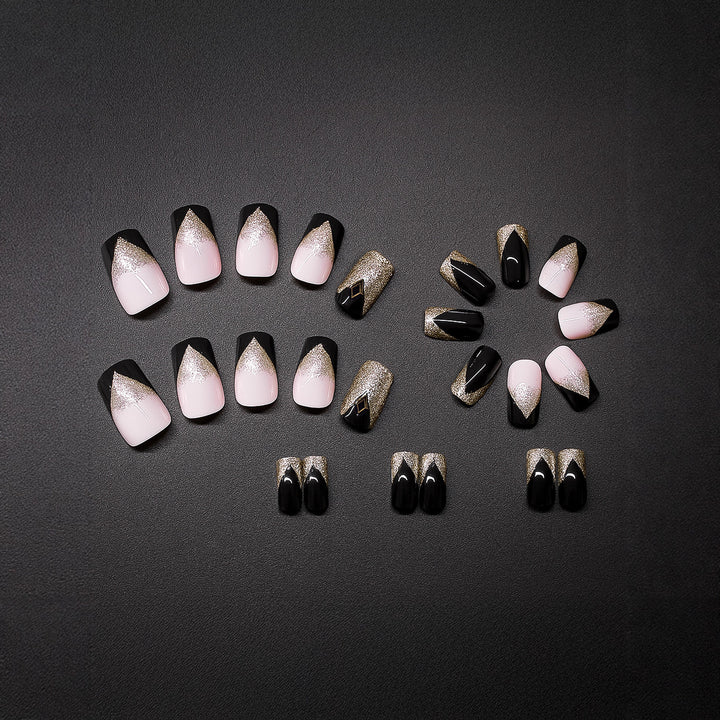 Glamorous Shimmering Nail Art Extensions Kalsten