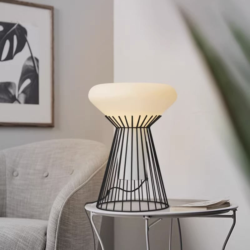 Modern Minimalist Table Lamp with Geometric Design
