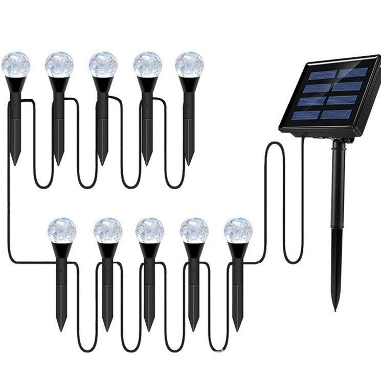 Crescent Moon Solar Garden Stake Lights Kalsten