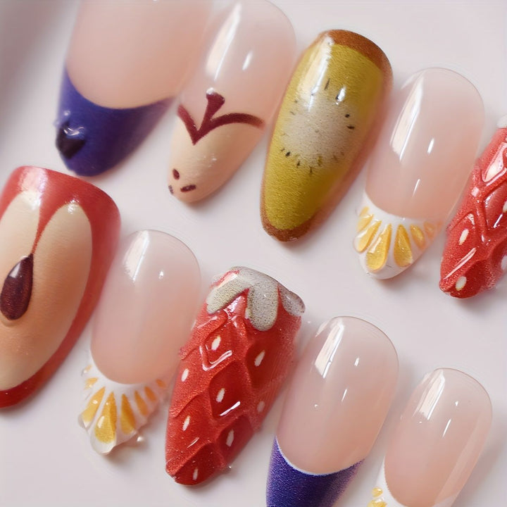 Artistic Gel Nail Art Design Kalsten