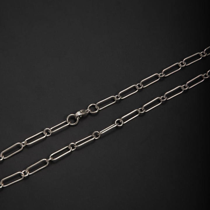 Elegant Open Link Chain Necklace Kalsten
