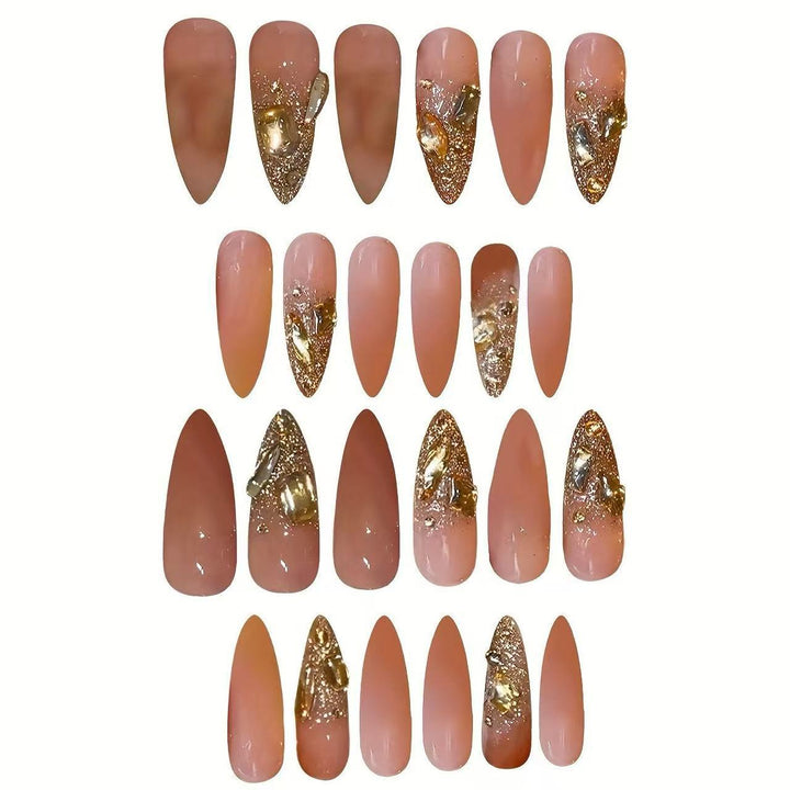 Glamorous Stiletto Nail Art Enhancements Kalsten