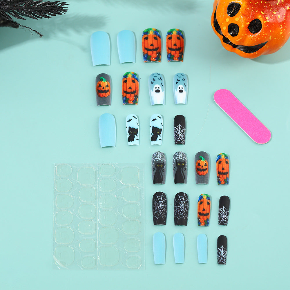 Creative Halloween Design Artificial Nails Kalsten