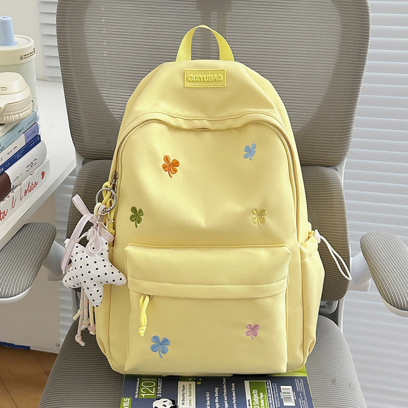 Floral Embroidered Casual Backpack Kalsten 1791205343