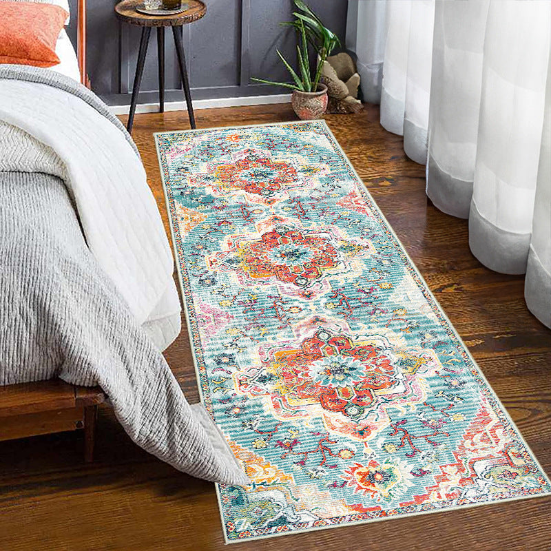 Vintage-Inspired Floral Pattern Runner Rug Kalsten