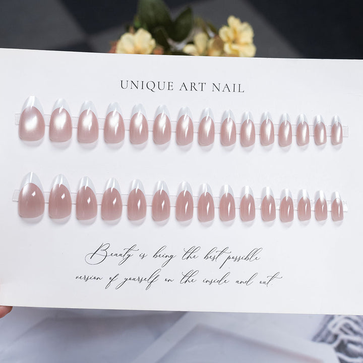 Versatile Press-On Nail Set with Unique Art Designs