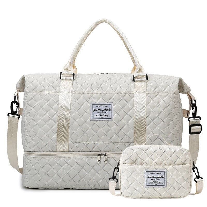 Quilted Multi-Functional Travel Tote