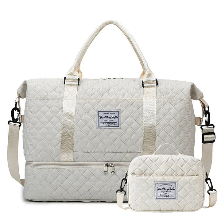 Quilted Multi-Functional Travel Tote