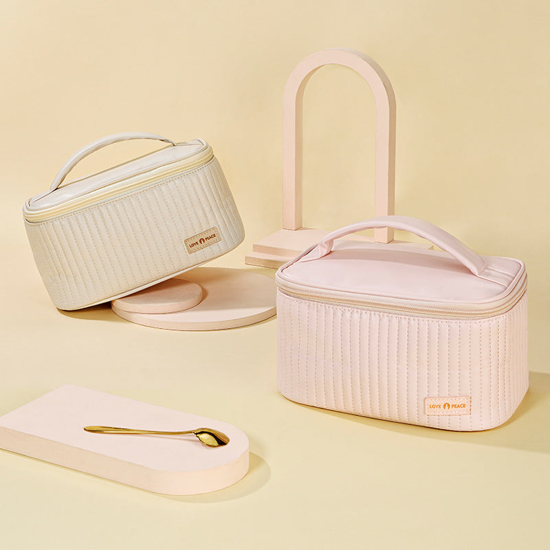 Textured Travel Cosmetic Case Kalsten