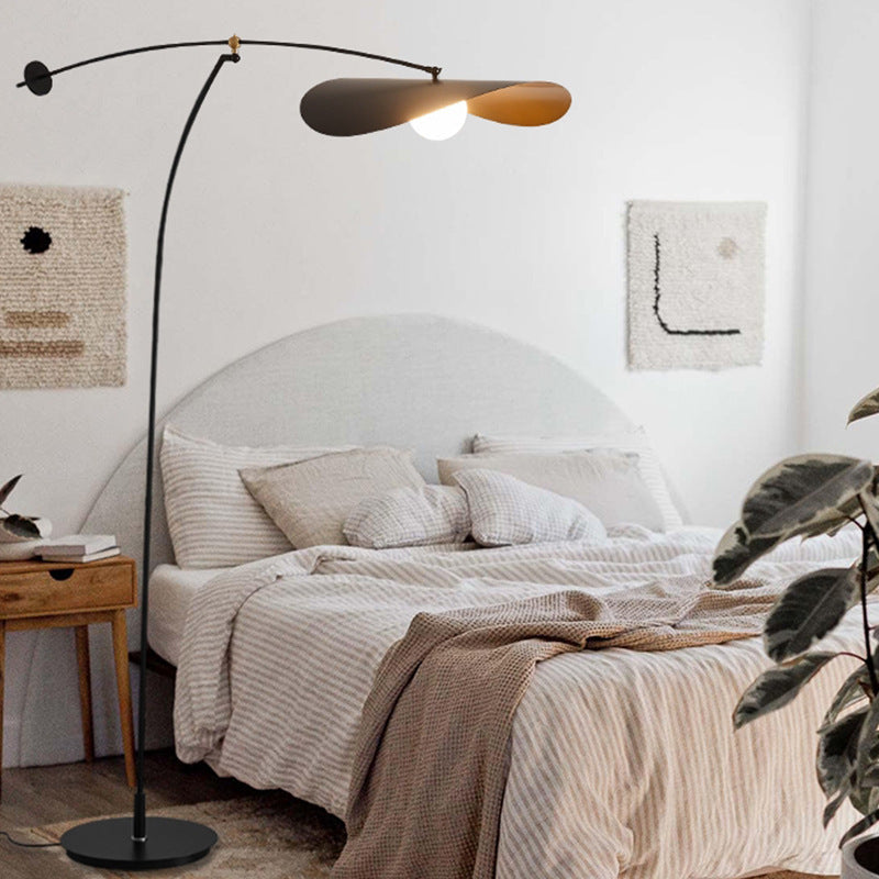 Modern Arc Floor Lamp with Adjustable Height