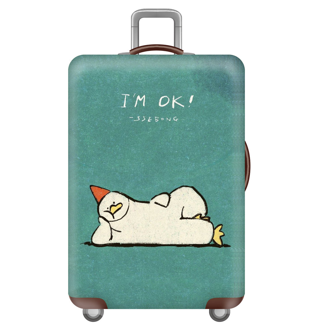 Women’s Hardshell Luggage with Creative Cartoon Design Kalsten