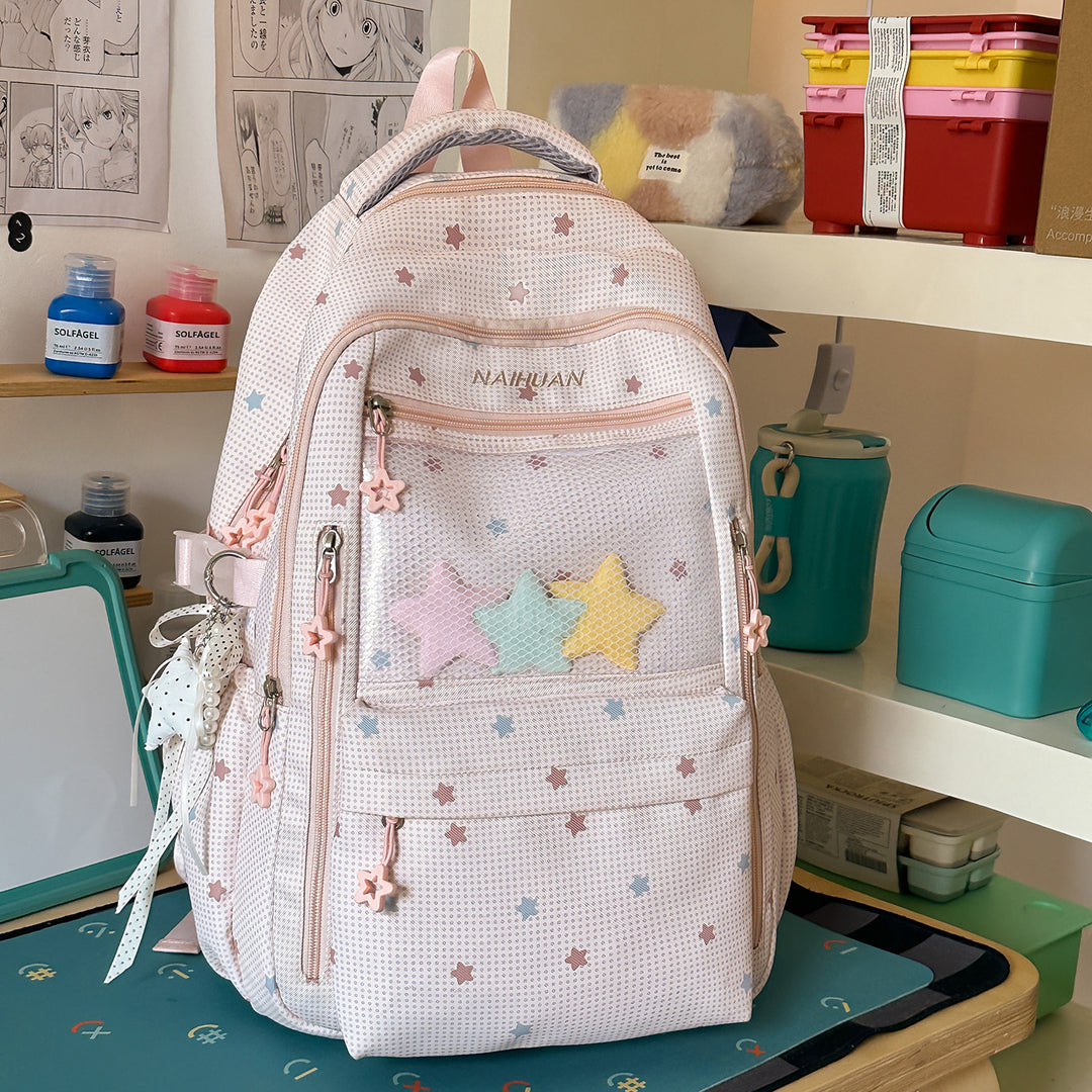 Cute Cartoon-Printed Backpack Kalsten