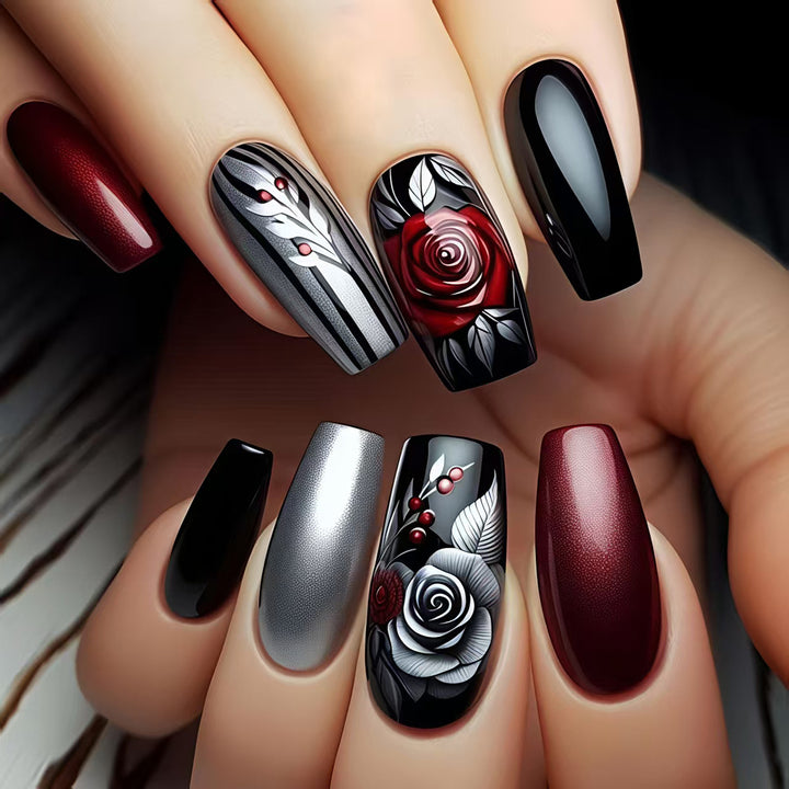 Artistic Floral Nail Art Kalsten 1788155499