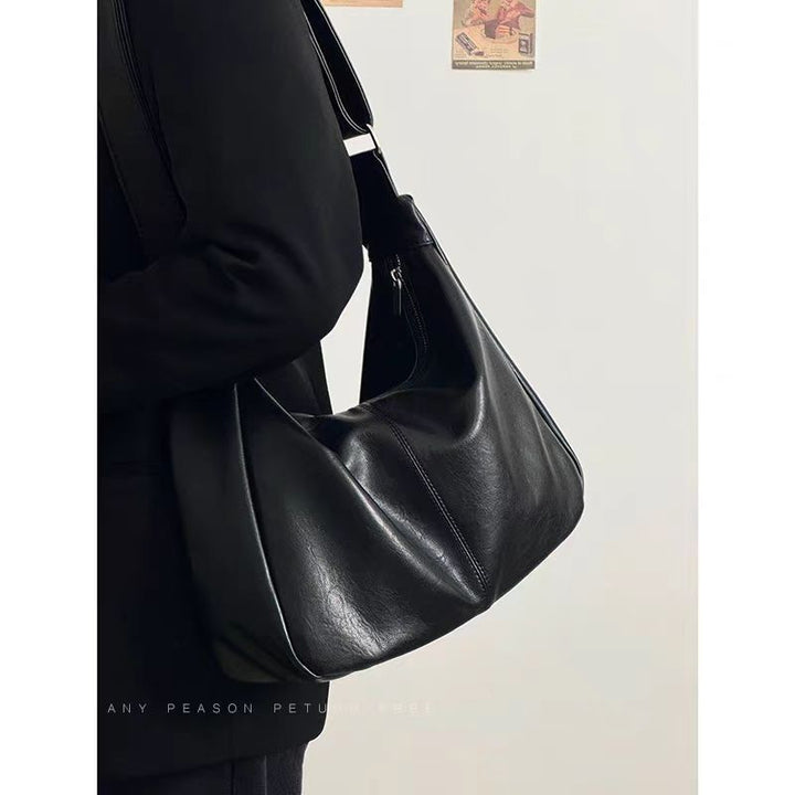 WoLuxe Leather Hobo Bag