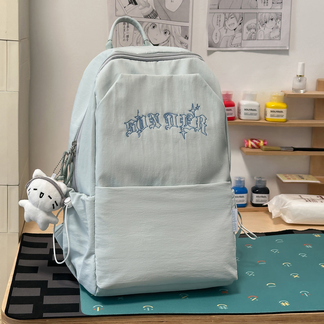 Stylish Embroidered Backpack Kalsten 1791206064