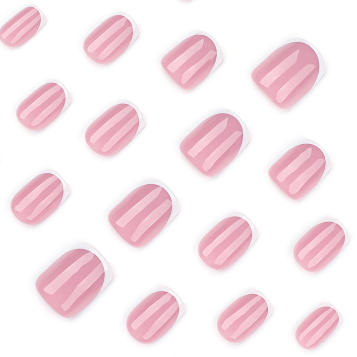 Classic French-Tip Nail Art Kalsten