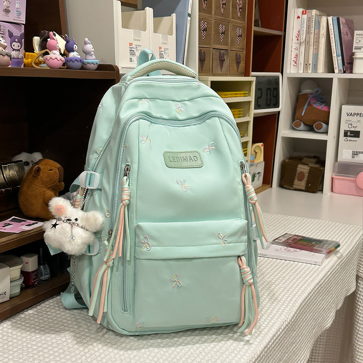 Embroidered Multi-Functional Backpack Kalsten
