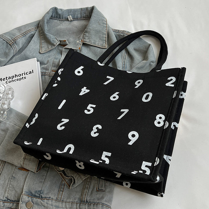 Casual Canvas Shopper Bag