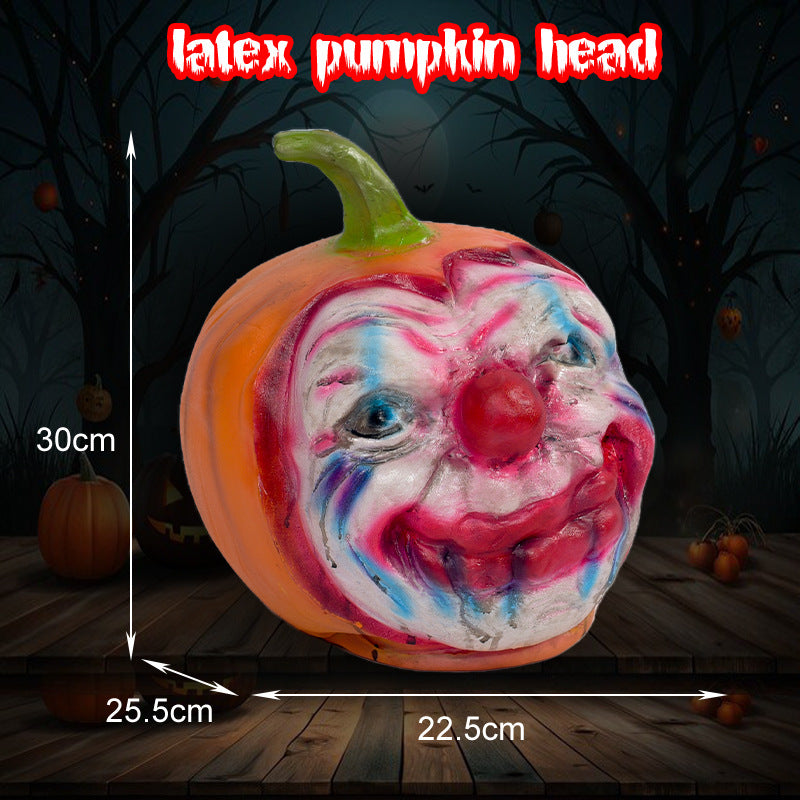 Creepy Pumpkin Skull Decoration Kalsten