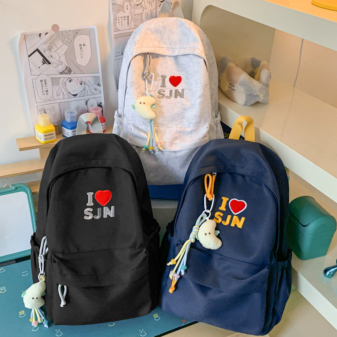 Embroidered Graphic Backpack Kalsten