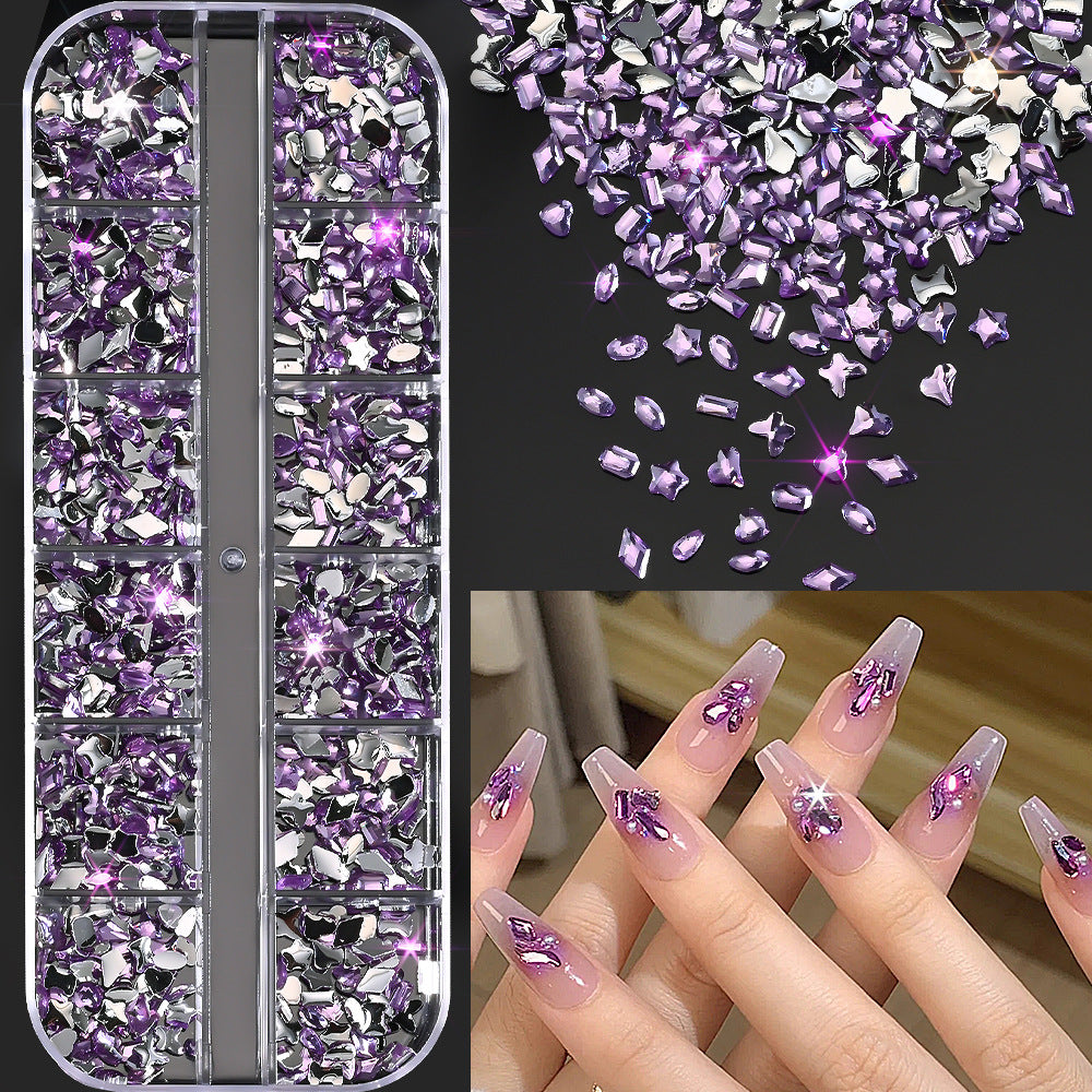 Nail Art Decorative Gemstone Set