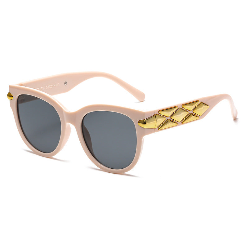 Women's designer sunglasses with innovative, detailed frame Kalsten