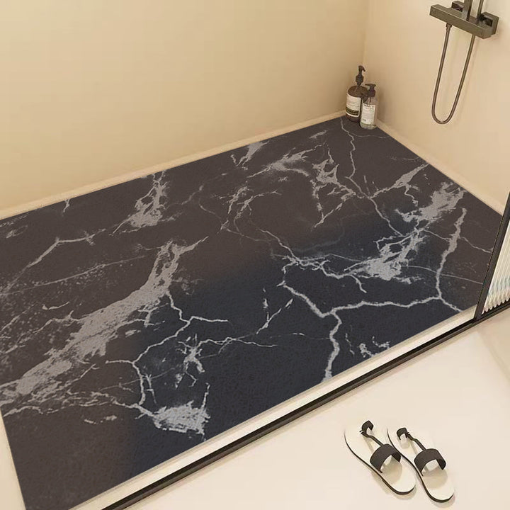 Marble Pattern Shower Mat Kalsten