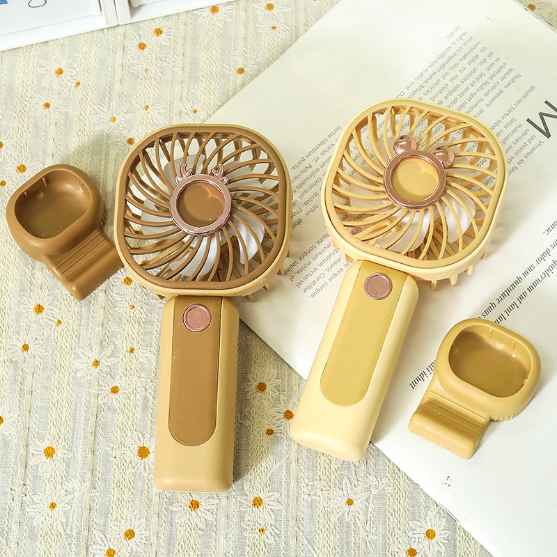 Ladies Portable Mini USB Fan with Flexible Head Rotation Kalsten