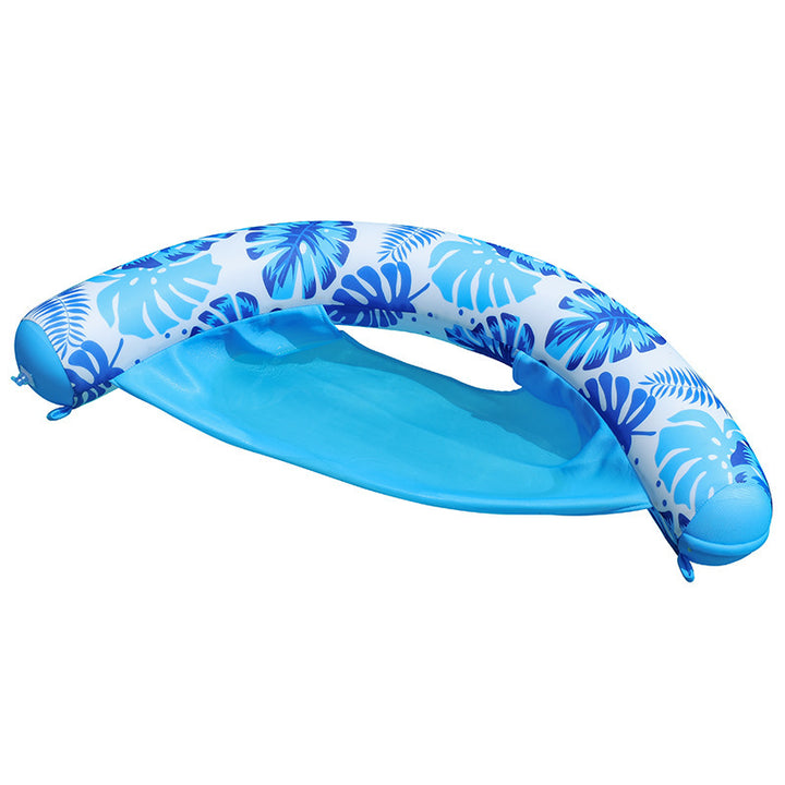 Women Inflatable Swim Lounge with Mesh Support Kalsten