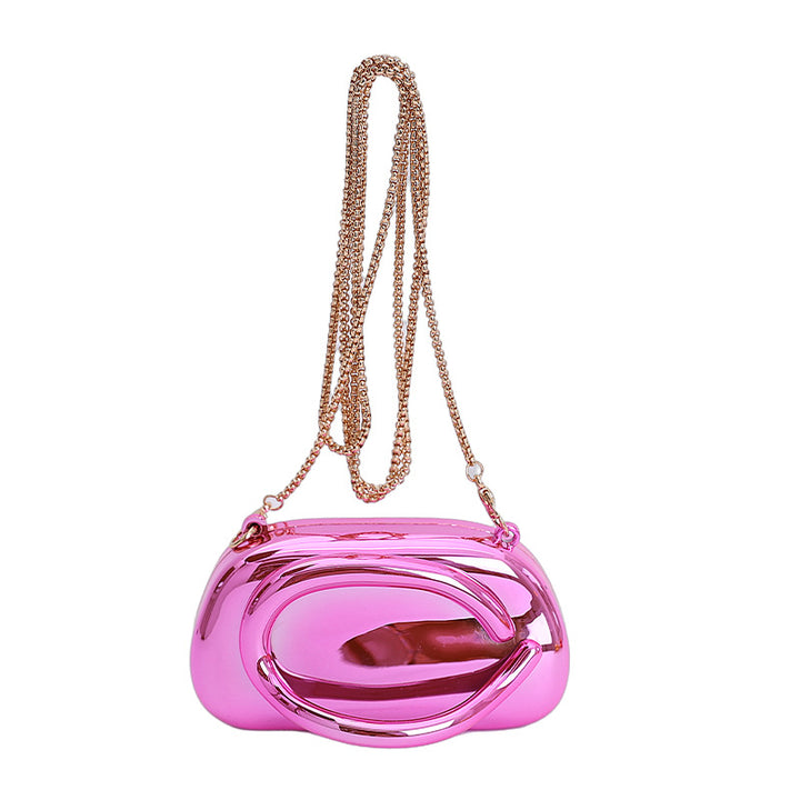 Chic Metallic Evening Clutch Kalsten