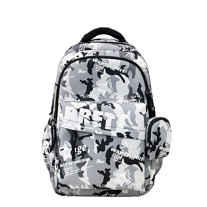 Durable Camouflage Print Backpack Kalsten