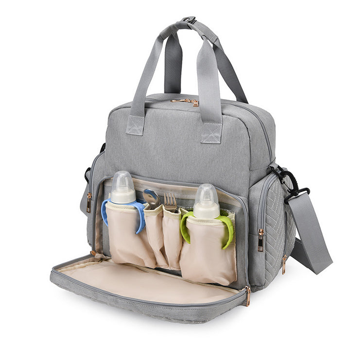 Multi-Function Quilted Diaper Backpack Kalsten