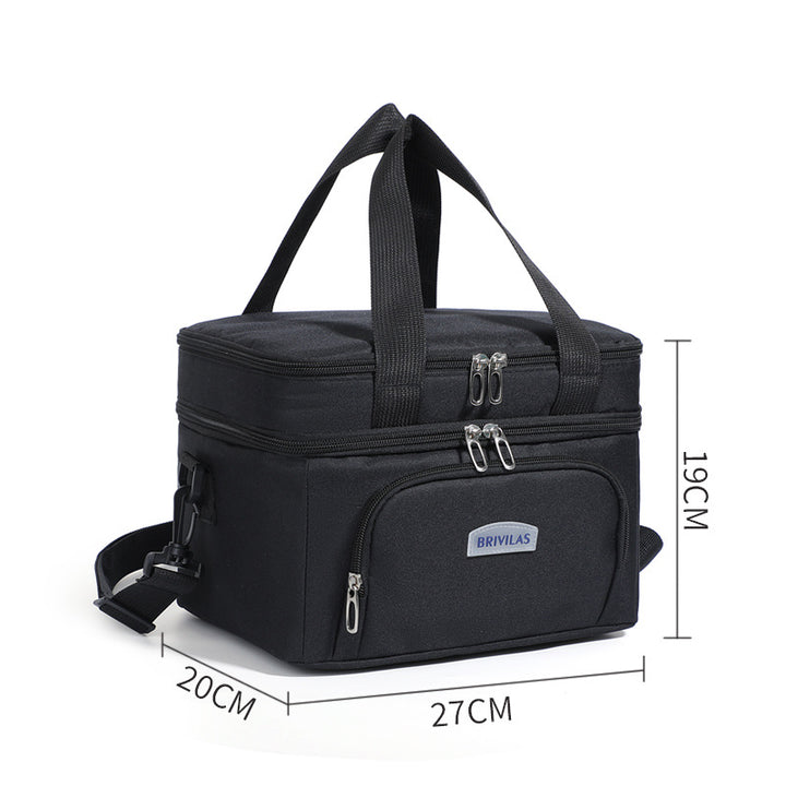 Insulated Multi-Compartment Lunch Carrier Kalsten