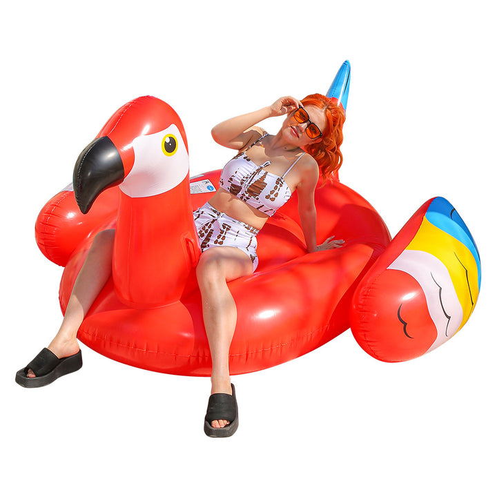 Women Inflatable Flamingo Swim Island Kalsten