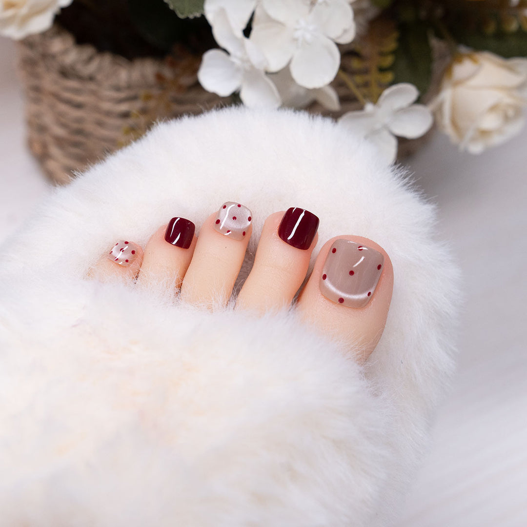 Decorative Gel Toenail Art Set
