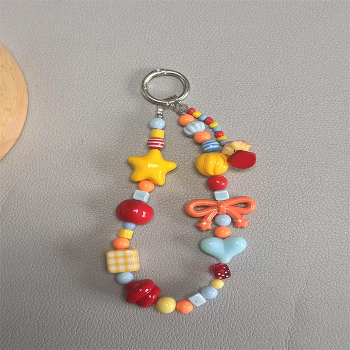 Playful Beaded Charm Keychain Kalsten 1790134757