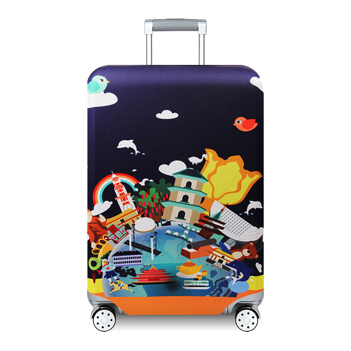 Abstract Art Hard Shell Suitcase Kalsten