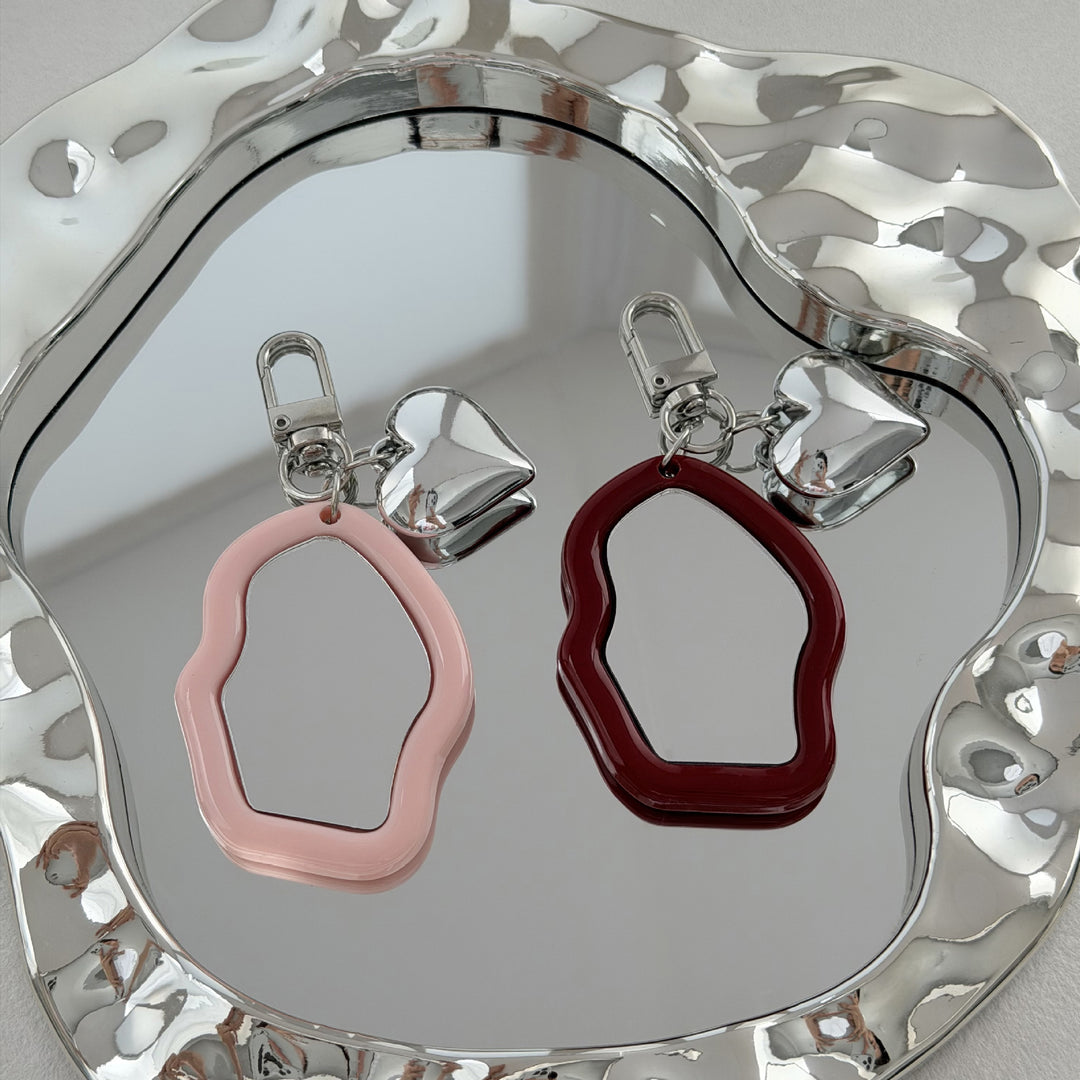 Creative Mirrored Keychain Kalsten