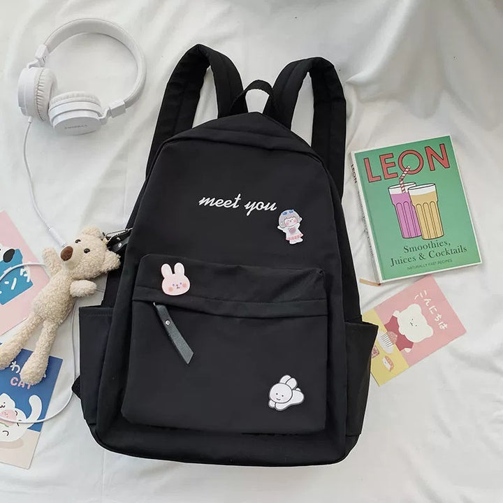 Backpack with Playful Character Design Kalsten