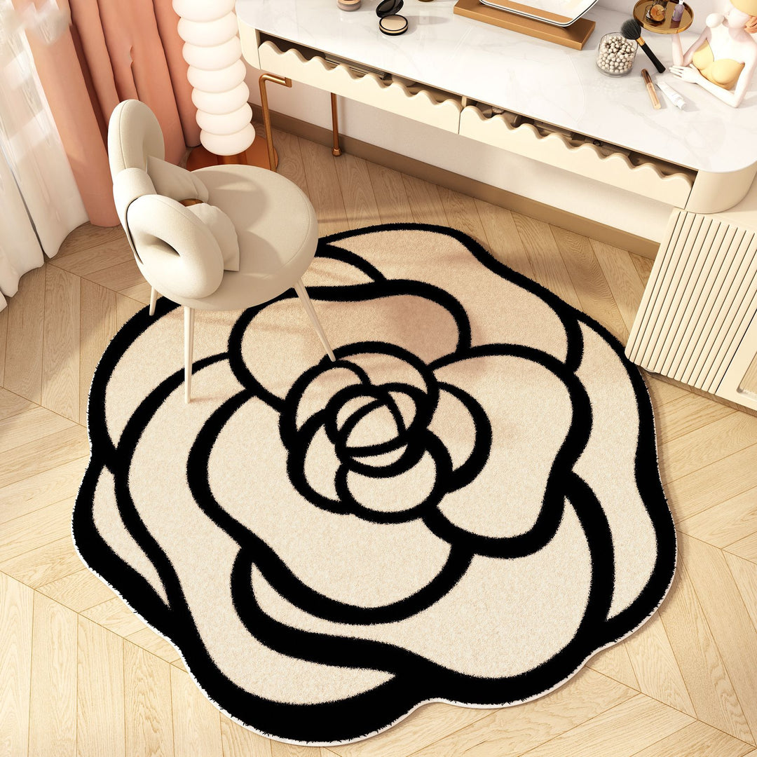 Floral Design Area Rug